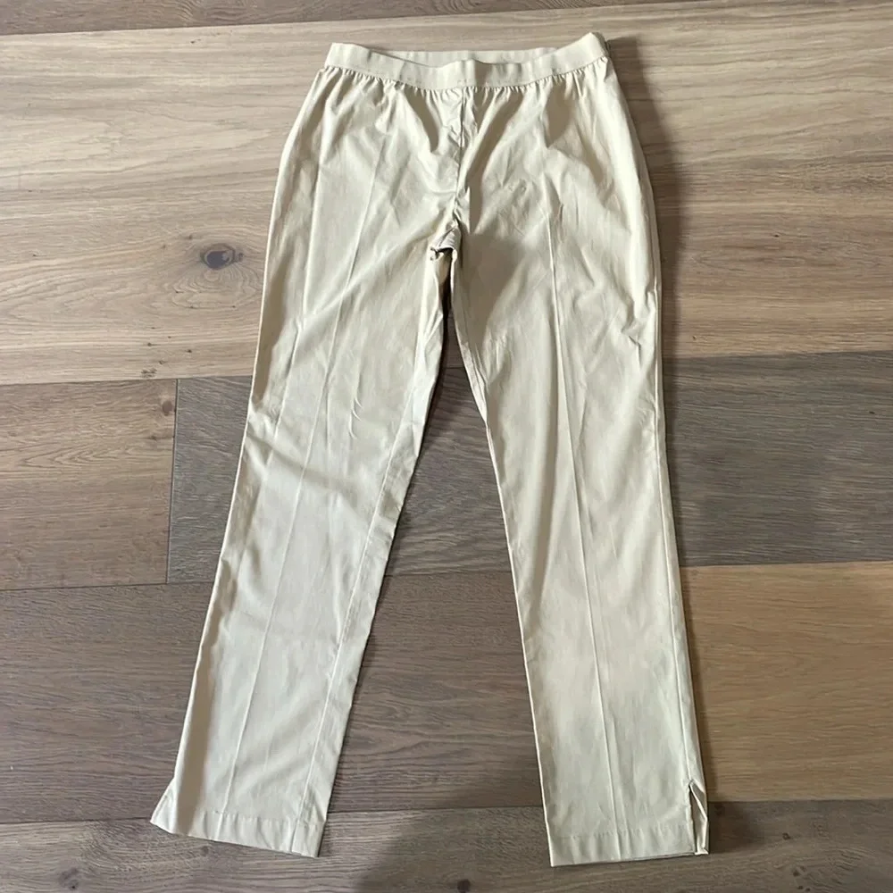 Twinset Milano Kakhi Casual Trousers Pants NWT Size 42, USA 6